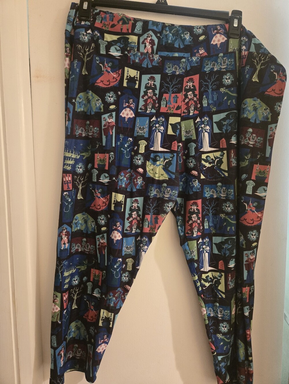Disney Haunted Mansion Leggings Womens 2X